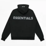 Essentials Fear Of God Reflective Letter Hoodie