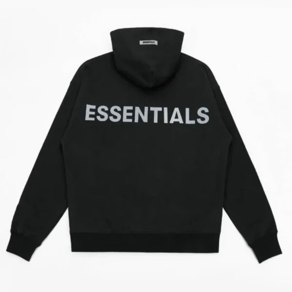 Essentials Fear Of God Reflective Letter Hoodie