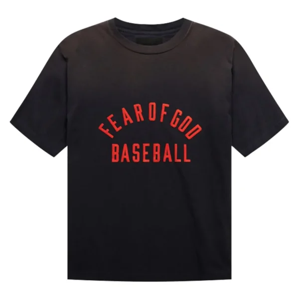 Fear of God Baseball Black Tees