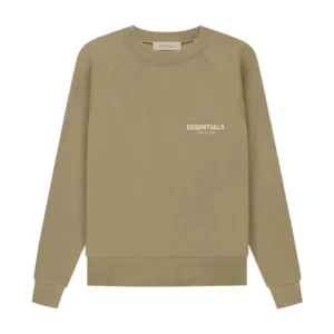 Essentials Fear of God Crewneck Brown Sweatshirt