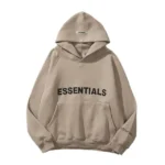 ESSENTIALS Oversized Brown Hoodie