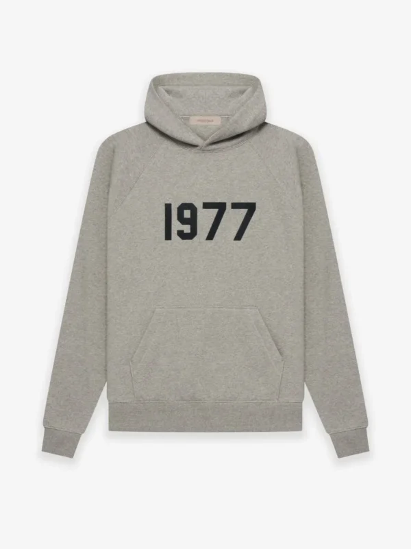 Dark Gray Essentials 1977 Hoodie