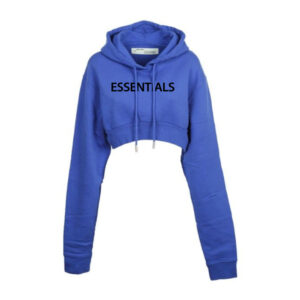 Blue Essentials Hoodie Women