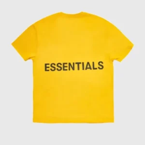 Essentials Boxy Graphic Yellow T‑Shirt